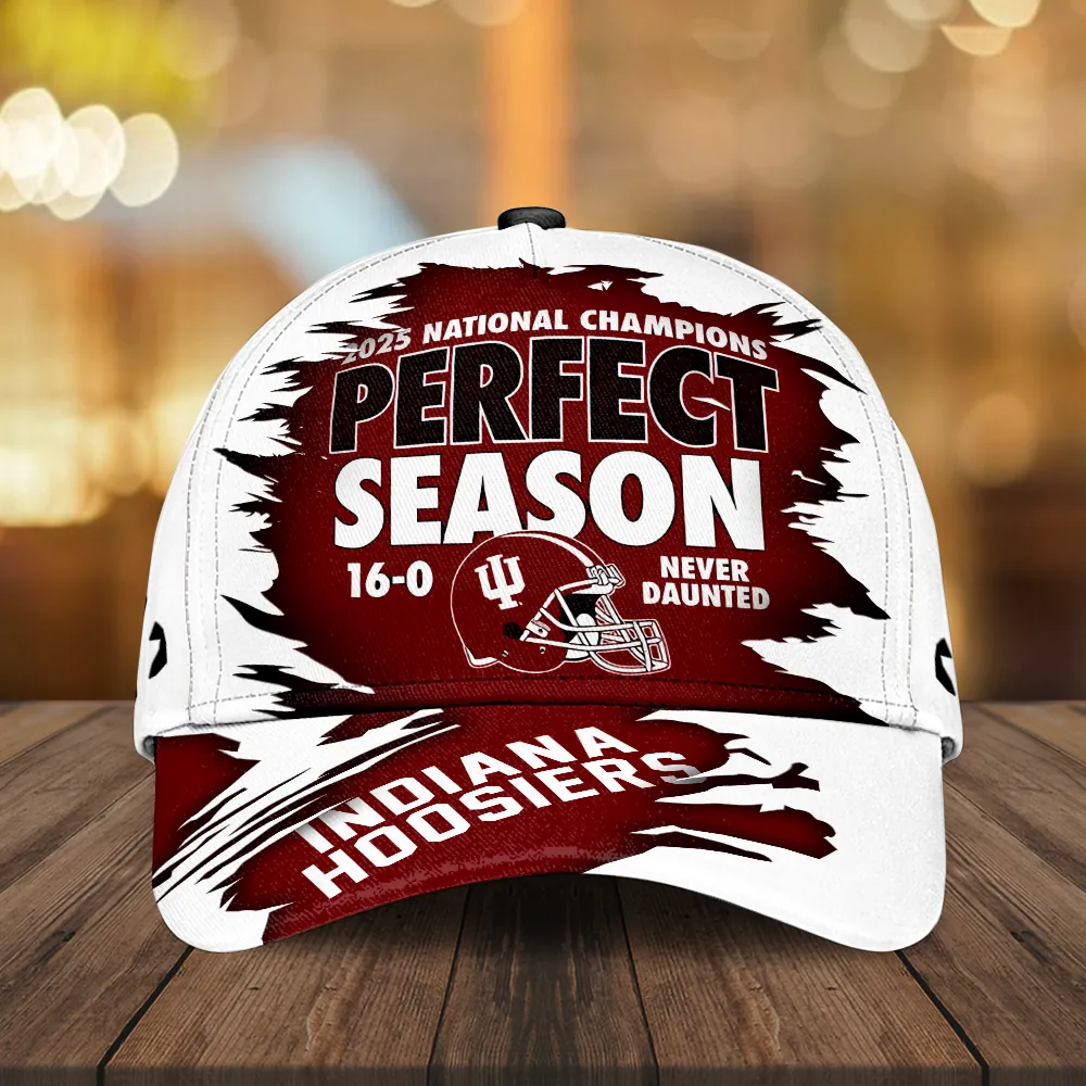 Indiana Hoosiers Football 2025 National Champions Classic Cap CHAMP20273