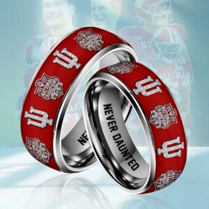 Indiana Hoosiers Football 2025 National Champions Custom Alloy Ring CHAMP20263