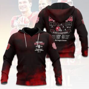 Indiana Hoosiers Football 2025 National Champions Unisex Performance Hoodie CHAMP20498