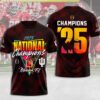 Indiana Hoosiers Football 2025 National Champions Unisex Performance T-Shirt CHAMP20367