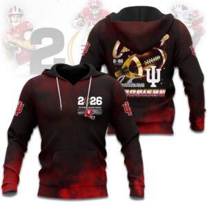 Indiana Hoosiers Football 2026 National Championship Unisex Performance Hoodie CHAMP20502