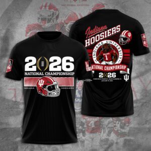 Indiana Hoosiers Football 2026 National Championship Unisex Performance T-Shirt CHAMP20395