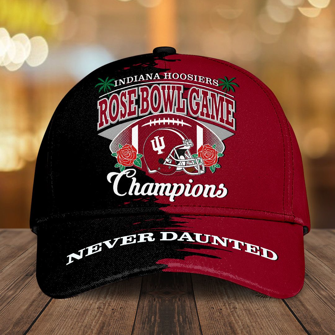 Indiana-Hoosiers-Football-2026-Rose-Bowl-Champions-Classic-Cap-CHAMP20352 Indiana Hoosiers Football 2026 Rose Bowl Champions Classic Cap CHAMP20352