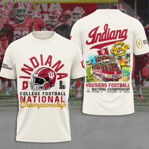 Indiana Hoosiers Football National Championship Unisex Performance T-Shirt CHAMP20413