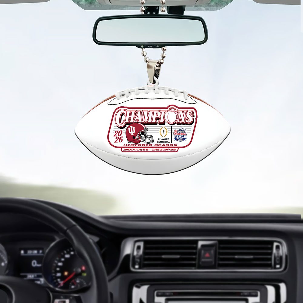 Indiana-Hoosiers-Football-Peach-Bowl-Champions-Custom-shape-2-sided-Acrylic-Car-Ornament-CHAMP20330-2