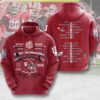 Indiana Hoosiers Football Peach Bowl Champions Unisex Performance Hoodie CHAMP20508