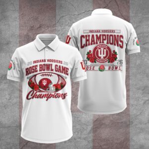 Indiana Hoosiers Football Polo Shirt CHAMP20457