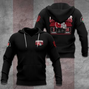 Indiana Hoosiers Football Unisex Performance Hoodie CHAMP20490