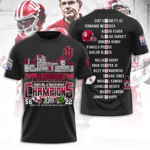 Indiana Hoosiers Football Unisex Performance T-Shirt CHAMP20391