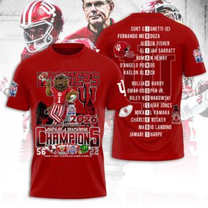 Indiana Hoosiers Football Unisex Performance T-Shirt CHAMP20407