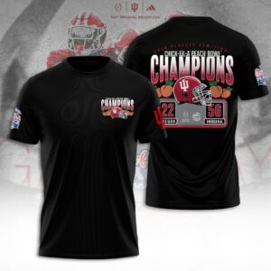 Indiana Hoosiers Football Unisex Performance T-Shirt CHAMP20411