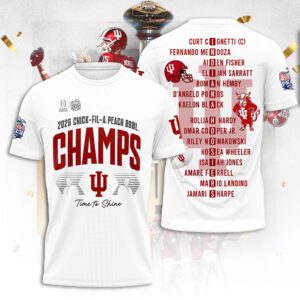 Indiana Hoosiers Football Unisex Performance T-Shirt CHAMP20412