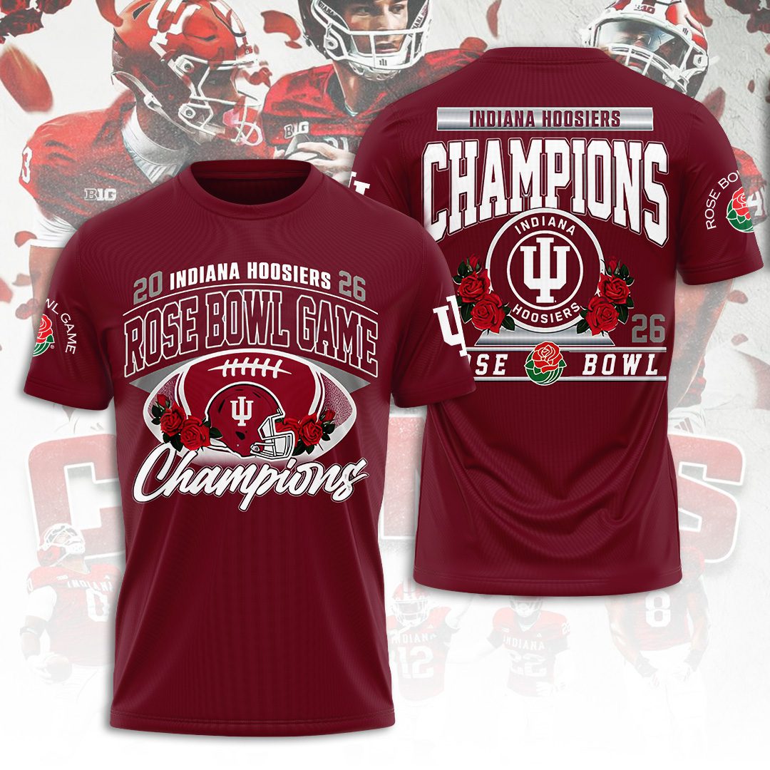 Indiana-Hoosiers-Football-Unisex-Performance-T-Shirt-CHAMP20423 Indiana Hoosiers Football Unisex Performance T-Shirt CHAMP20423