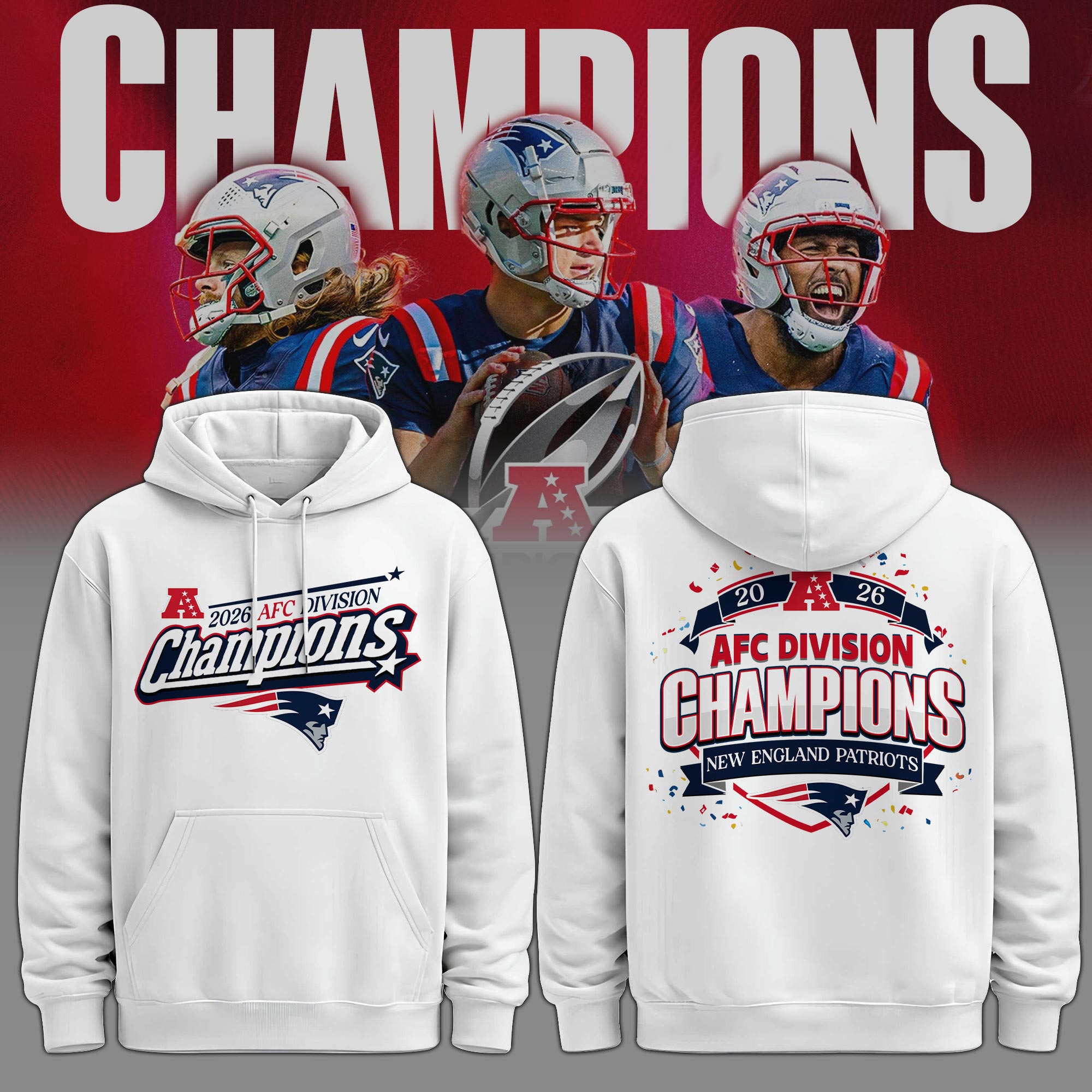 New-England-Patriots-AFC-Champions-202627-Hoodie-SPBLX20283 New England Patriots AFC Champions 2026/27 Hoodie SPBLX20283