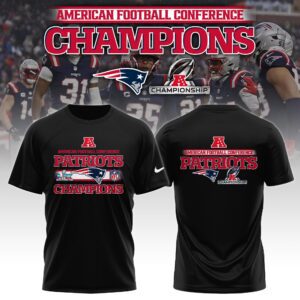 New England Patriots AFC Champions 2026/27 Performance T-Shirt SPBLX20279