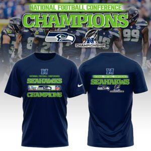Seattle Seahawks NFC Champions 2026/27 Performance T-Shirt SPBLX20266