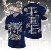 Montana State Bobcats Football 2025 National Champions 3D Football Jersey