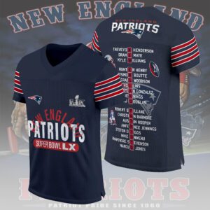 New England Patriots 3D Football Jersey