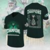 Saskatchewan Roughriders 2025 Grey Cup Champions 3D Football Jersey