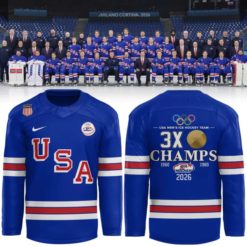 USA-Mens-Hockey-2026-Winter-Olympics-Gold-Medal-Limited-Edition-Jersey-CHAMP20285 USA Men's Hockey 2026 Winter Olympics Gold Medal Limited Edition Jersey CHAMP20285