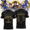 USA Men's Hockey 2026 Winter Olympics Gold Medal Limited Edition Shirt CHAMP20266