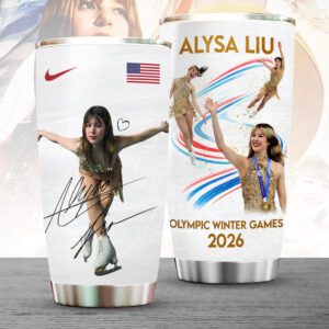Alysa Liu Olympic Winter Games 2026 Stainless Steel Tumbler SPM1149