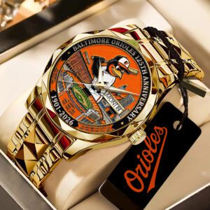 Baltimore Orioles 125th Anniversary 2026 Alloy Luxury Quartz Watch SPM1037