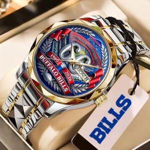 Buffalo Bills 66th Anniversary Alloy Luxury Quartz Watch SPM1050