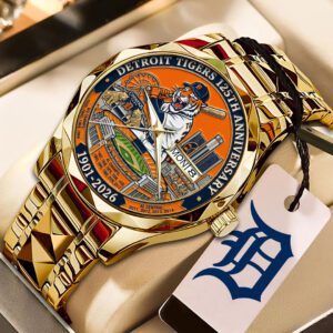 Detroit Tigers 125th Anniversary 2026 Alloy Luxury Quartz Watch SPM1124