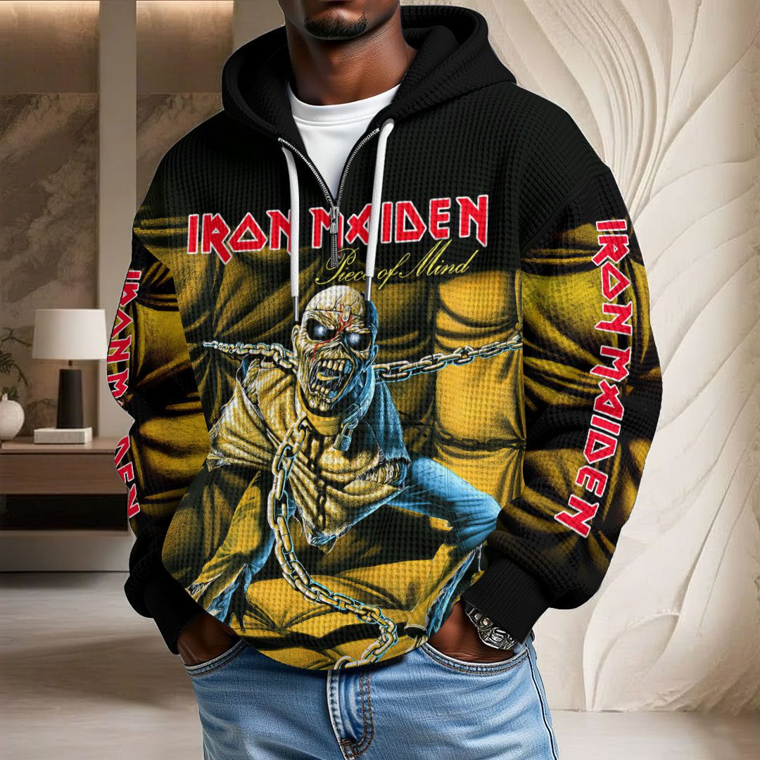 Iron-Maiden-3D-Unisex-Waffle-Hoodie-UWH1010-2