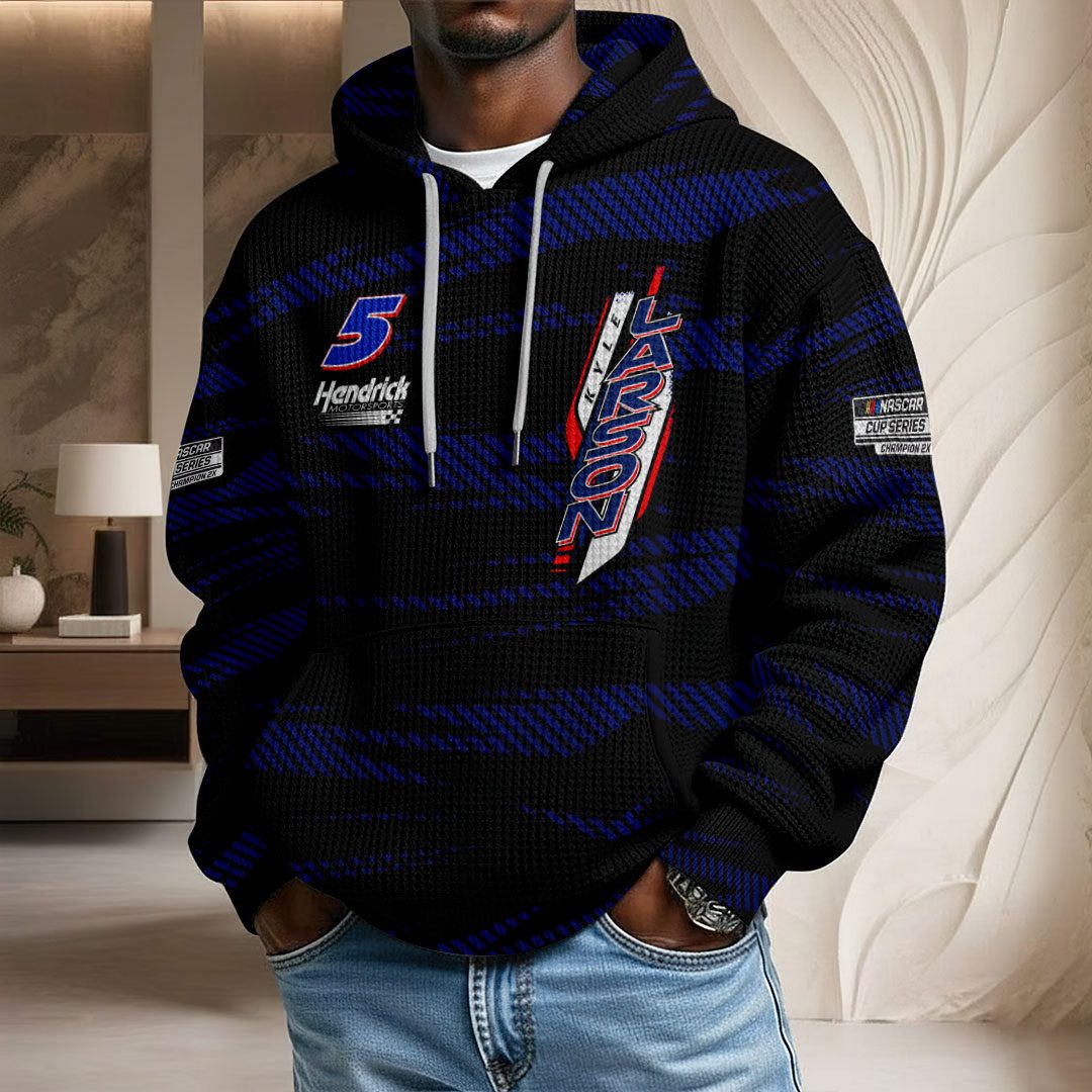 Kyle-Larson-2025-NASCAR-Cup-Series-Champions-3D-Unisex-Waffle-Hoodie-UWH1031-1
