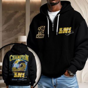 McLaren x Lando Norris World Champions 2025 3D Unisex Waffle Hoodie UWH1028