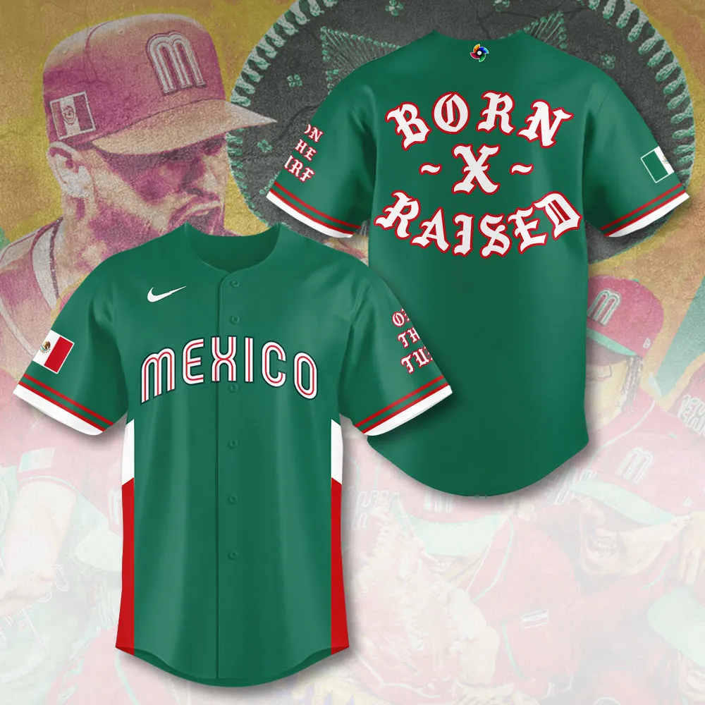 Mexico Baseball 2026 Baseball Jersey SPM1056