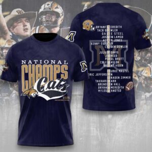 Montana State Bobcats Football 2025 National Champions Unisex Performance T-Shirt SPM1159