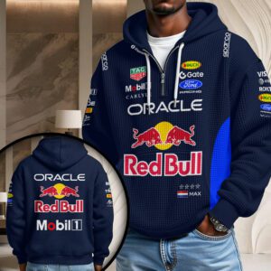 Red Bull Racing x Max Verstappen 2026 3D Unisex Waffle Hoodie UWH1001