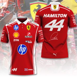 Scuderia Ferrari F1 Team x Lewis Hamilton 2026 Polo Shirt SPM1201