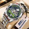 Seattle Seahawks 2025 Super Bowl LX Champions Alloy Luxury Quartz Watch SPM1145
