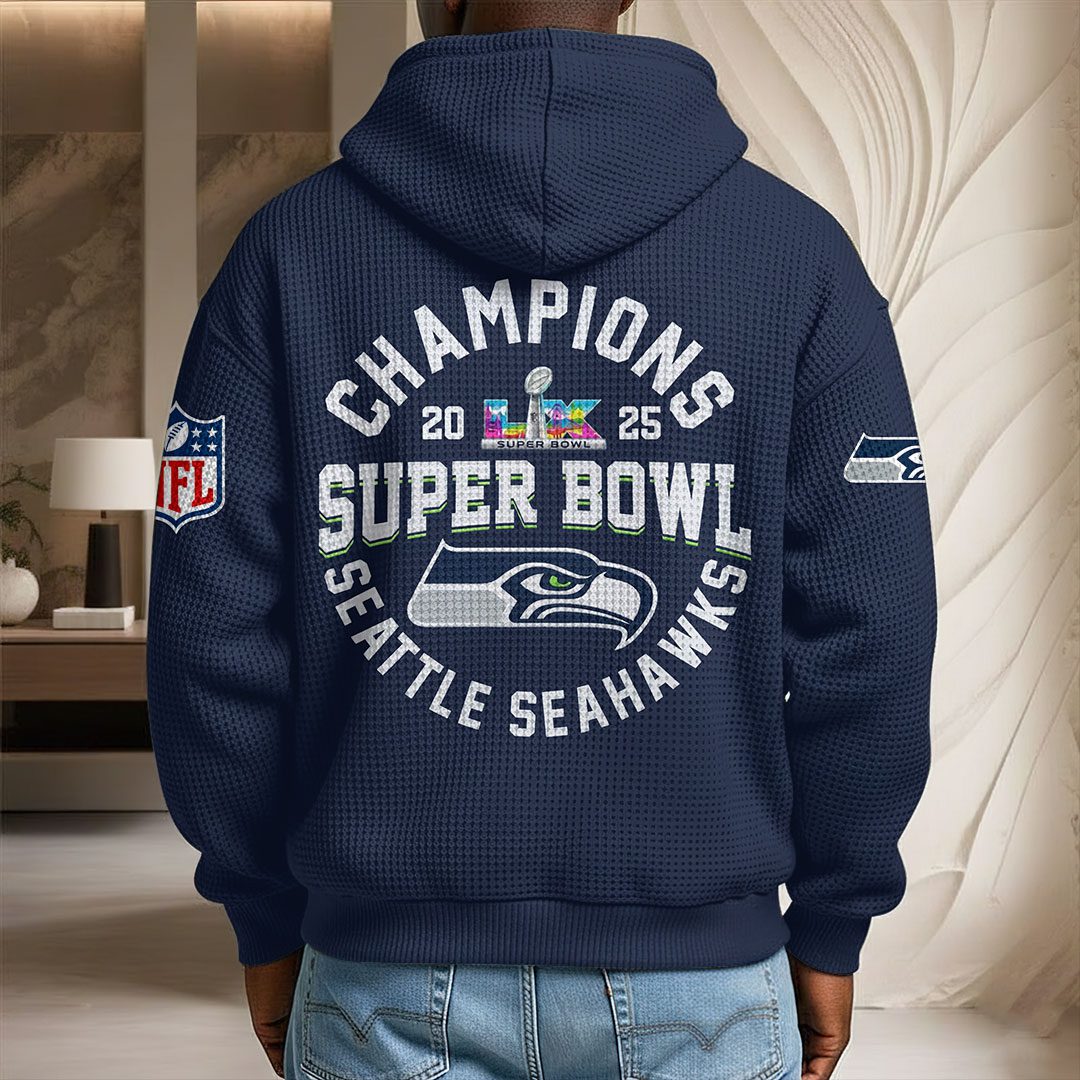 Seattle-Seahawks-Super-Bowl-LX-Champions-3D-Unisex-Waffle-Hoodie-UWH1000-2