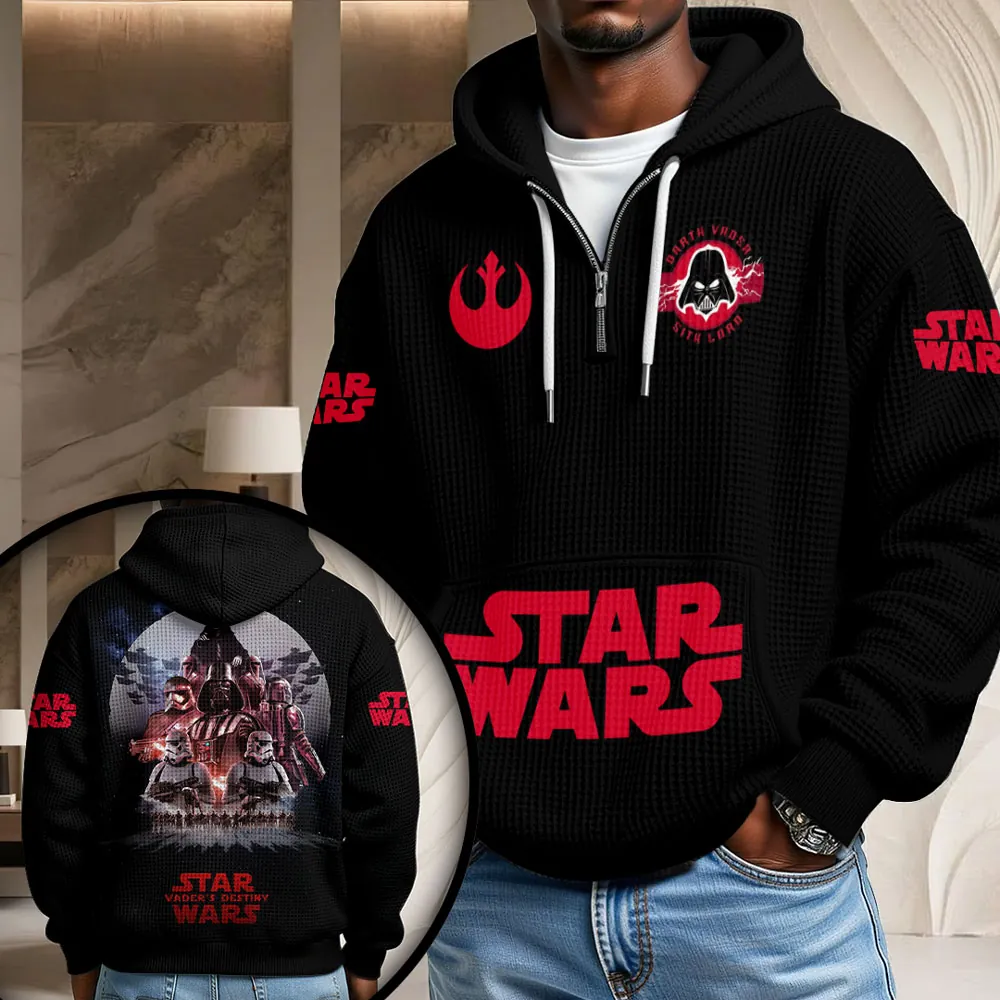 Star Wars x Darth Vader 3D Unisex Waffle Hoodie UWH1015
