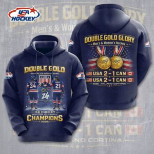 USA Hockey Olympic Champions 2026 3D 3D Hoodie SPM1270